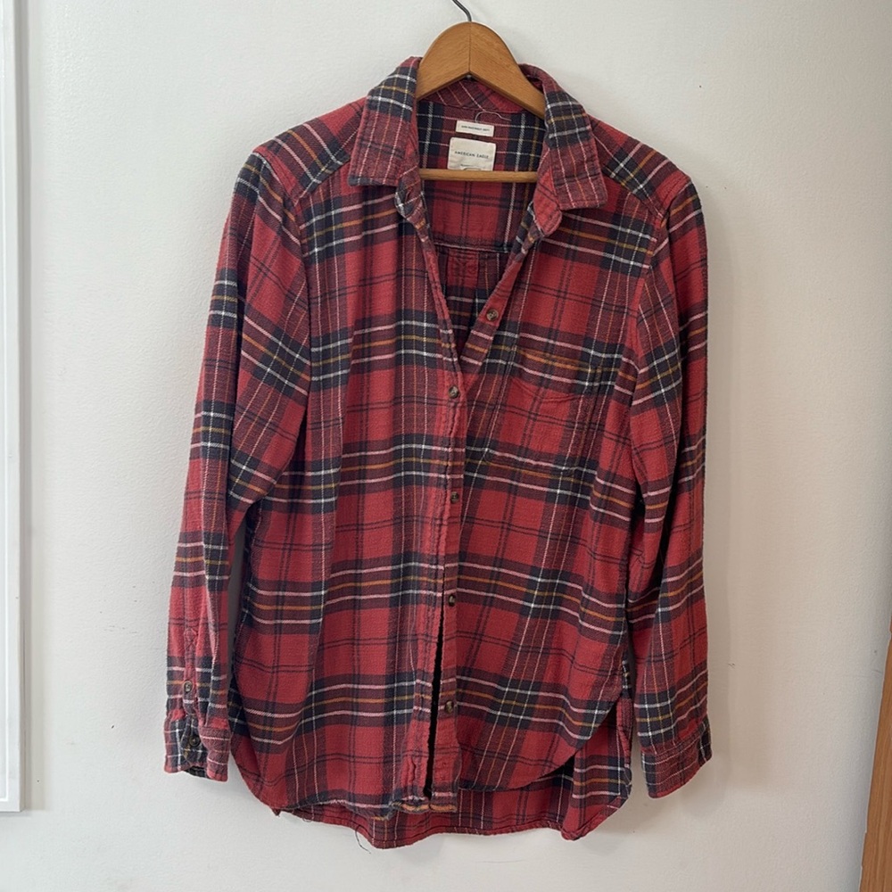 AE Boyfriend Fit Flannel